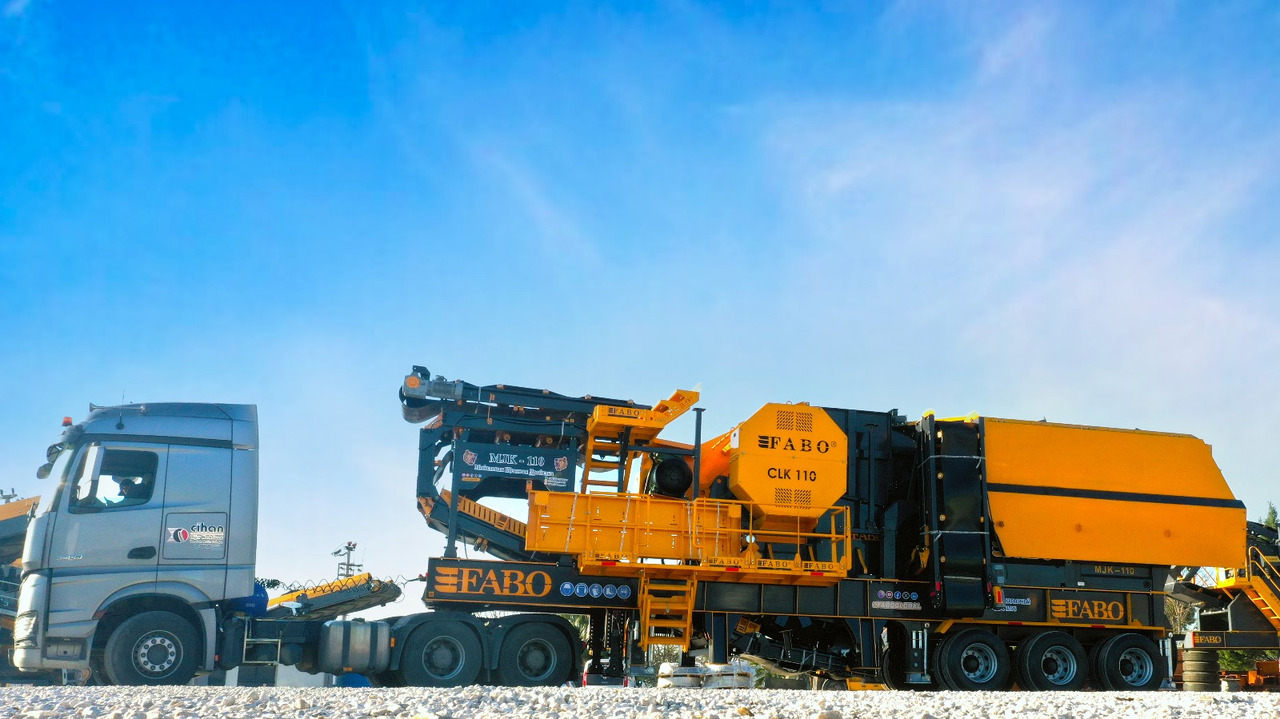 FABO Mobile crusher - Mobilna drobilica: slika 1 FABO Mobile crusher - Mobilna drobilica: slika 1