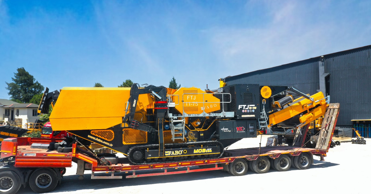 FABO Mobile crusher - Mobilna drobilica: slika 1 FABO Mobile crusher - Mobilna drobilica: slika 1