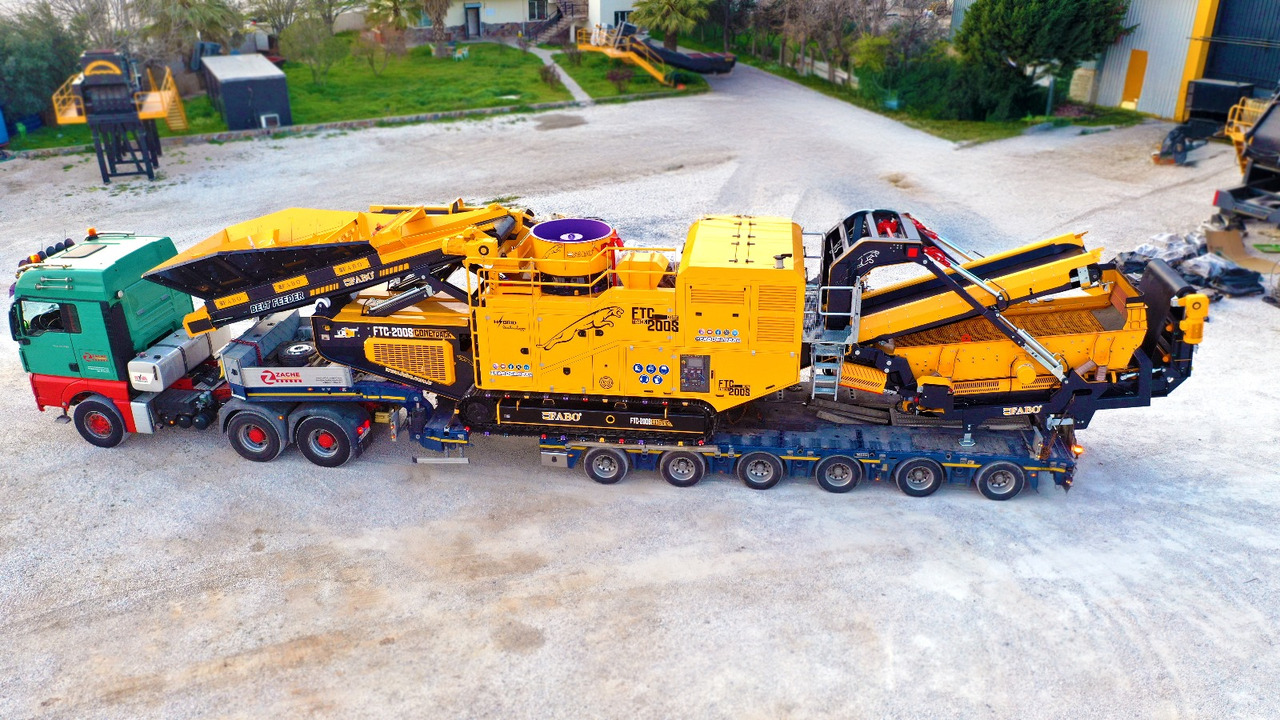 FABO Mobile crusher - Mobilna drobilica: slika 1 FABO Mobile crusher - Mobilna drobilica: slika 1