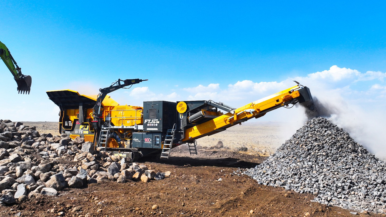 FABO Mobile crusher - Mobilna drobilica: slika 1 FABO Mobile crusher - Mobilna drobilica: slika 1
