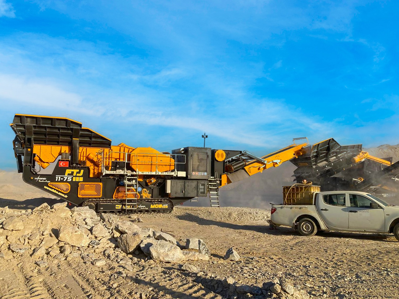 FABO Mobile crusher - Mobilna drobilica: slika 3 FABO Mobile crusher - Mobilna drobilica: slika 3