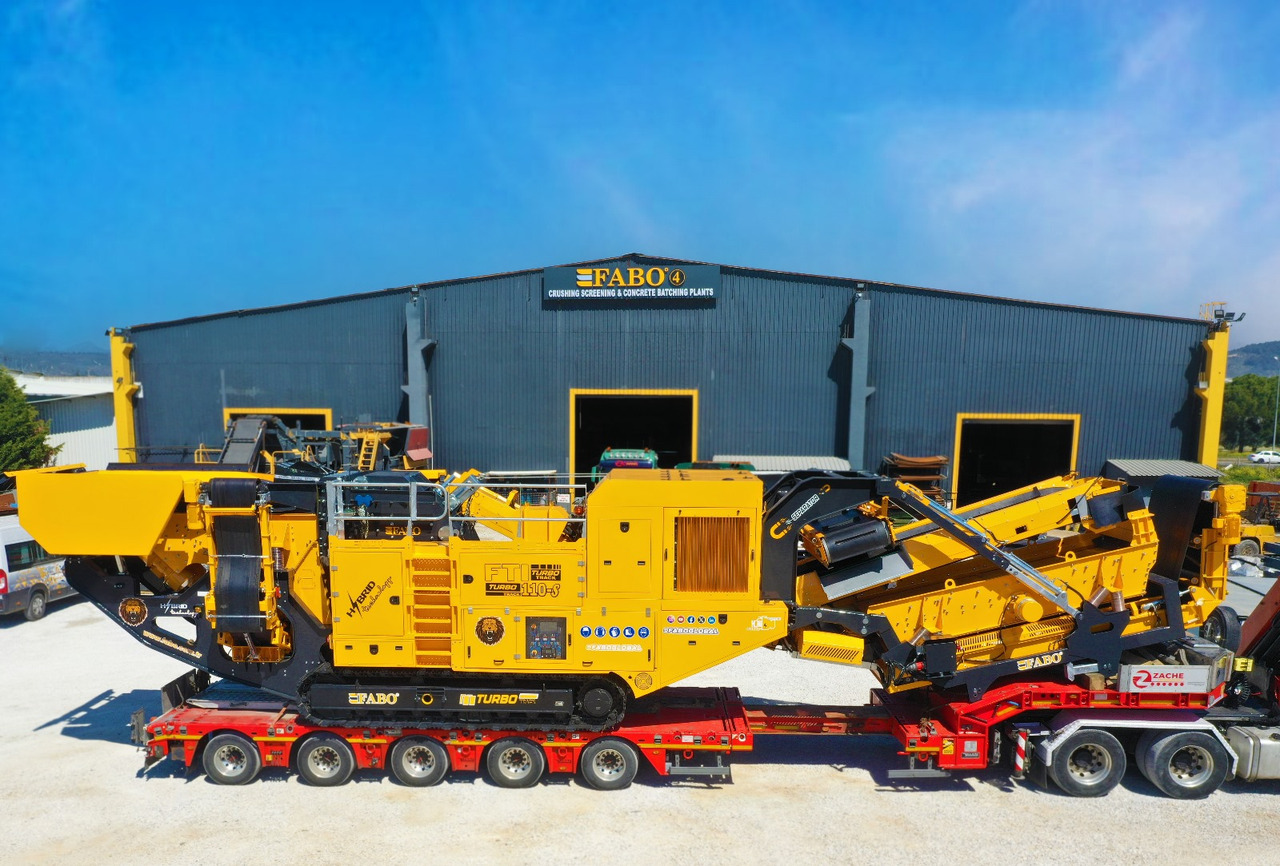 FABO Mobile crusher - Mobilna drobilica: slika 1 FABO Mobile crusher - Mobilna drobilica: slika 1