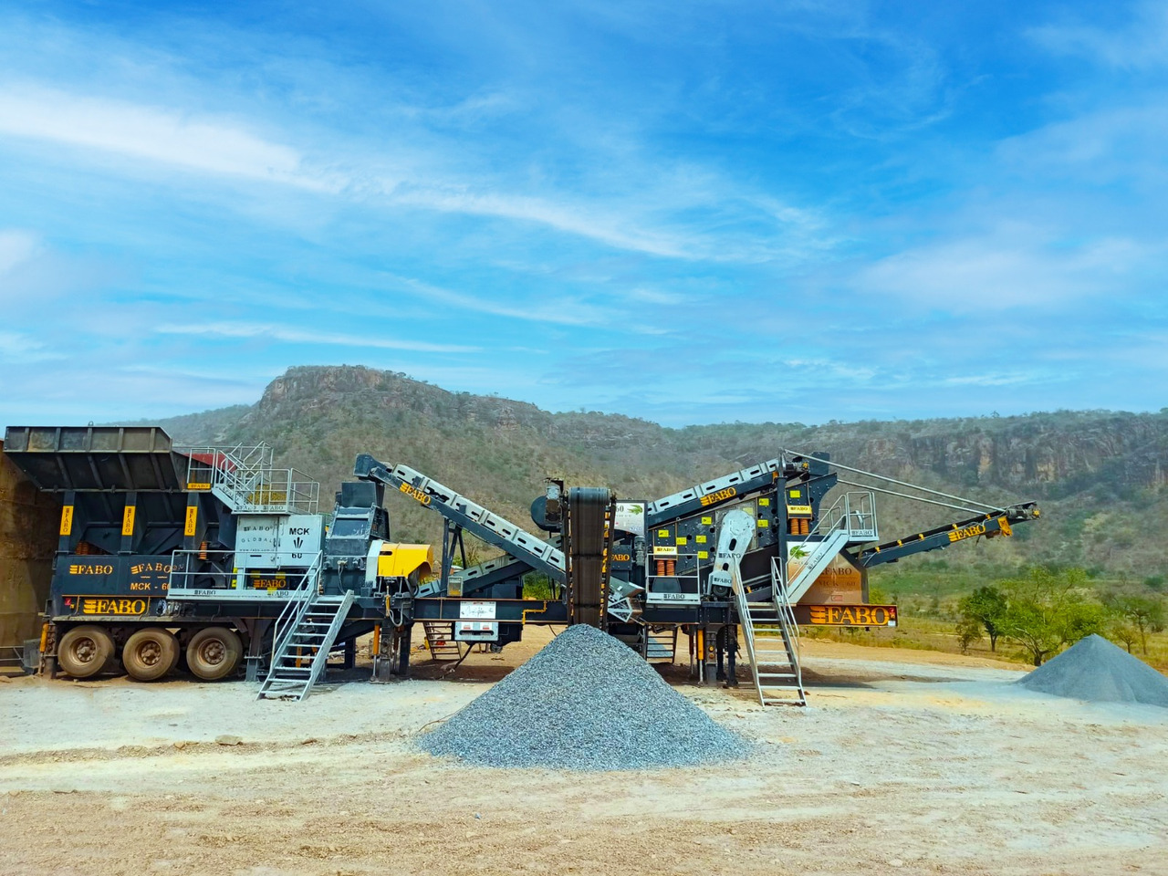 FABO Mobile crusher - Mobilna drobilica: slika 4 FABO Mobile crusher - Mobilna drobilica: slika 4