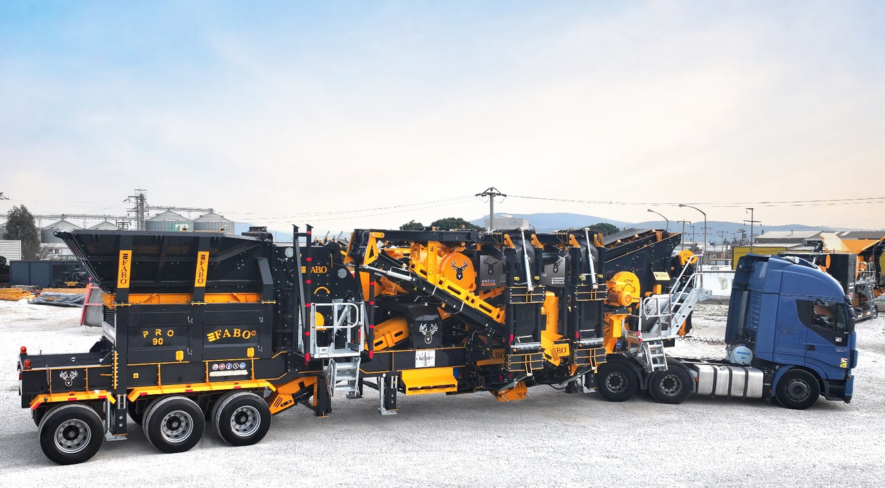 FABO Mobile crusher - Mobilna drobilica: slika 1 FABO Mobile crusher - Mobilna drobilica: slika 1