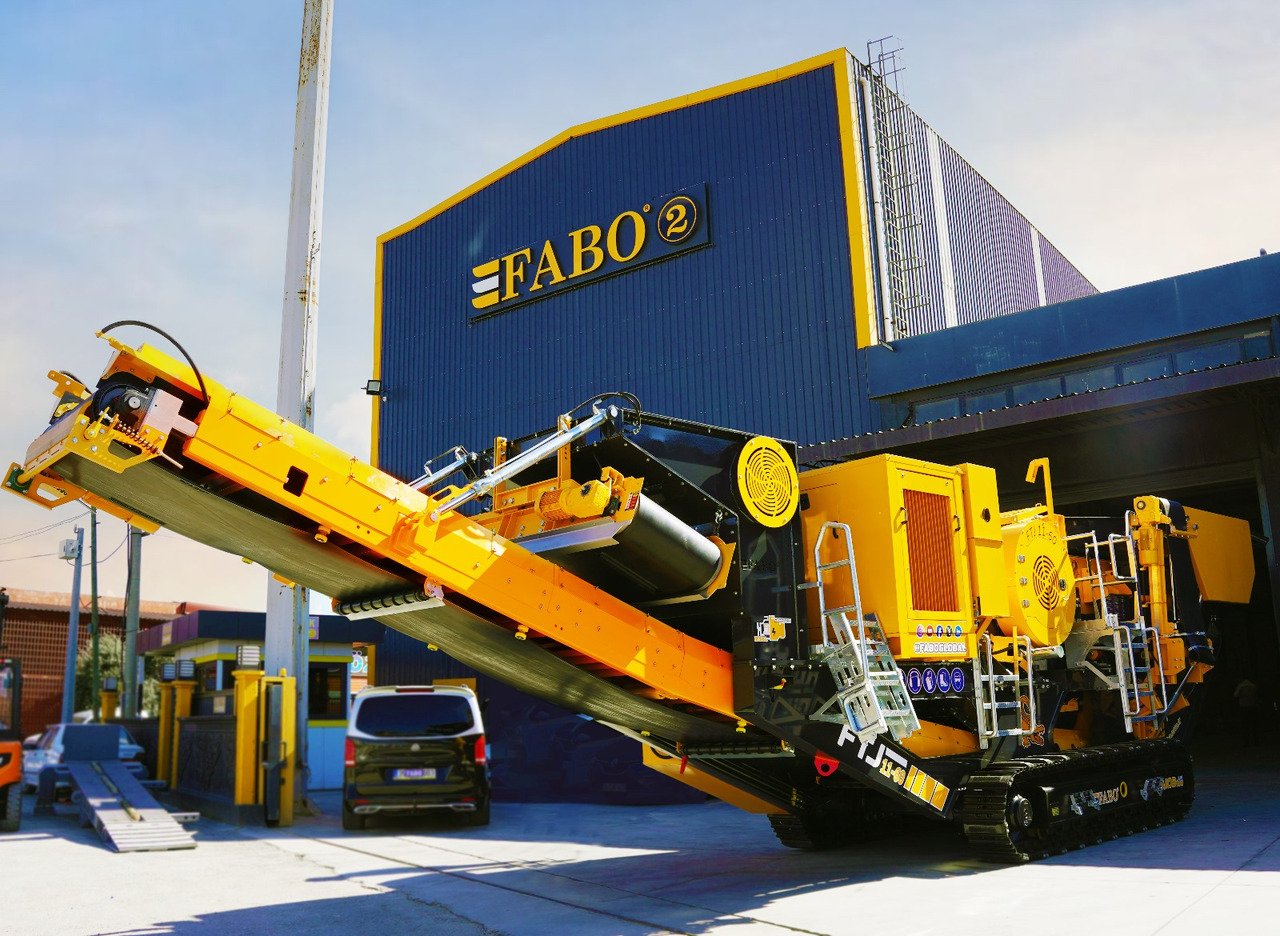 FABO Mobile crusher - Mobilna drobilica: slika 3 FABO Mobile crusher - Mobilna drobilica: slika 3