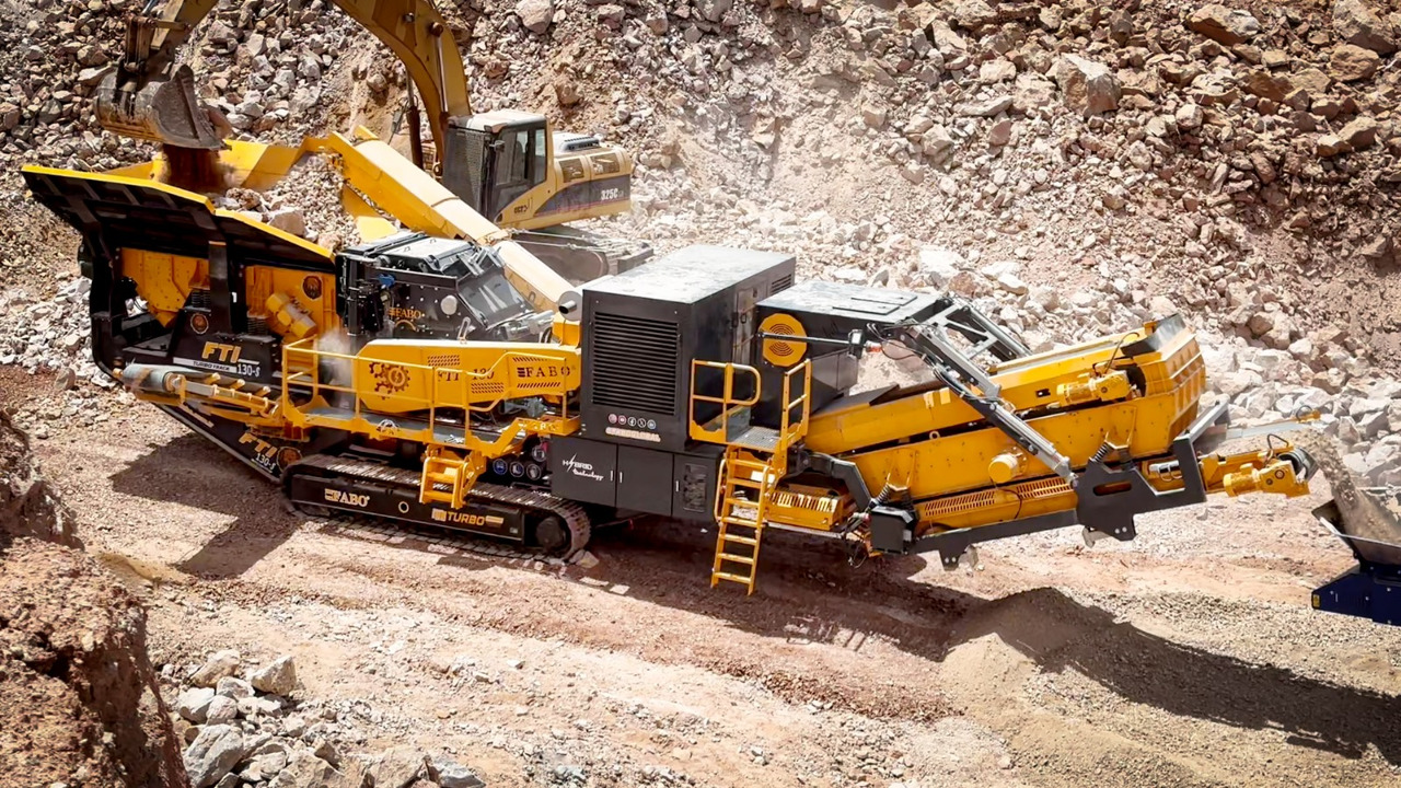 FABO Mobile crusher - Mobilna drobilica: slika 1 FABO Mobile crusher - Mobilna drobilica: slika 1