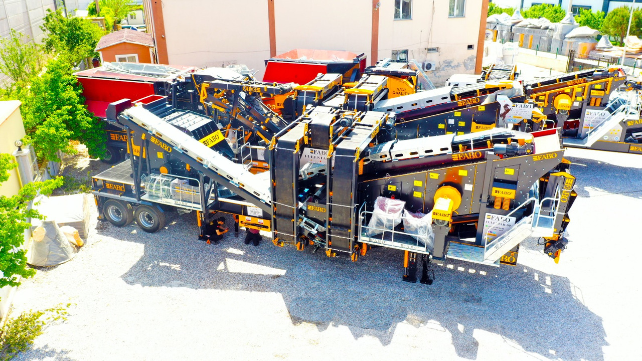 FABO Mobile crusher - Mobilna drobilica: slika 1 FABO Mobile crusher - Mobilna drobilica: slika 1