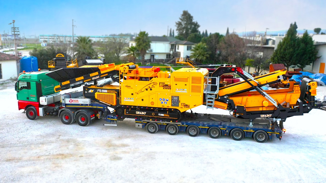 FABO Mobile crusher - Mobilna drobilica: slika 4 FABO Mobile crusher - Mobilna drobilica: slika 4