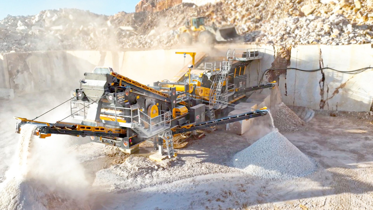 FABO Mobile crusher - Mobilna drobilica: slika 1 FABO Mobile crusher - Mobilna drobilica: slika 1