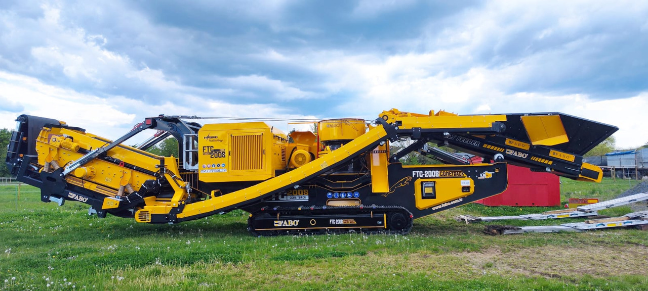 FABO Mobile crusher - Mobilna drobilica: slika 1 FABO Mobile crusher - Mobilna drobilica: slika 1