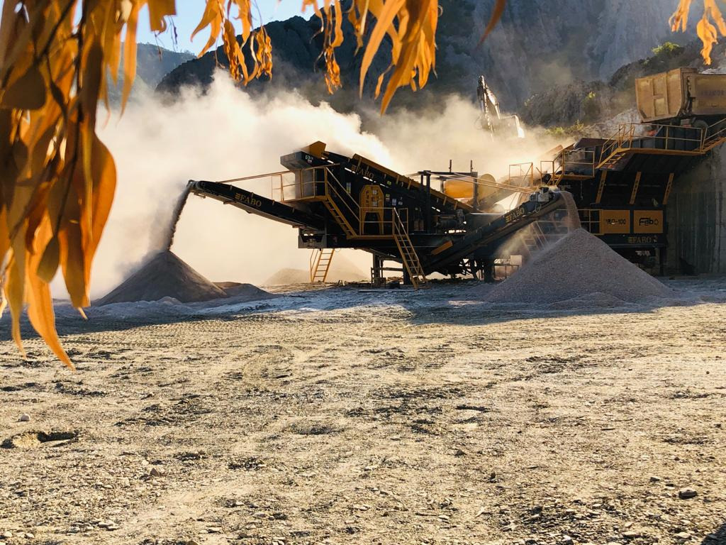 FABO Mobile crusher - Mobilna drobilica: slika 2 FABO Mobile crusher - Mobilna drobilica: slika 2