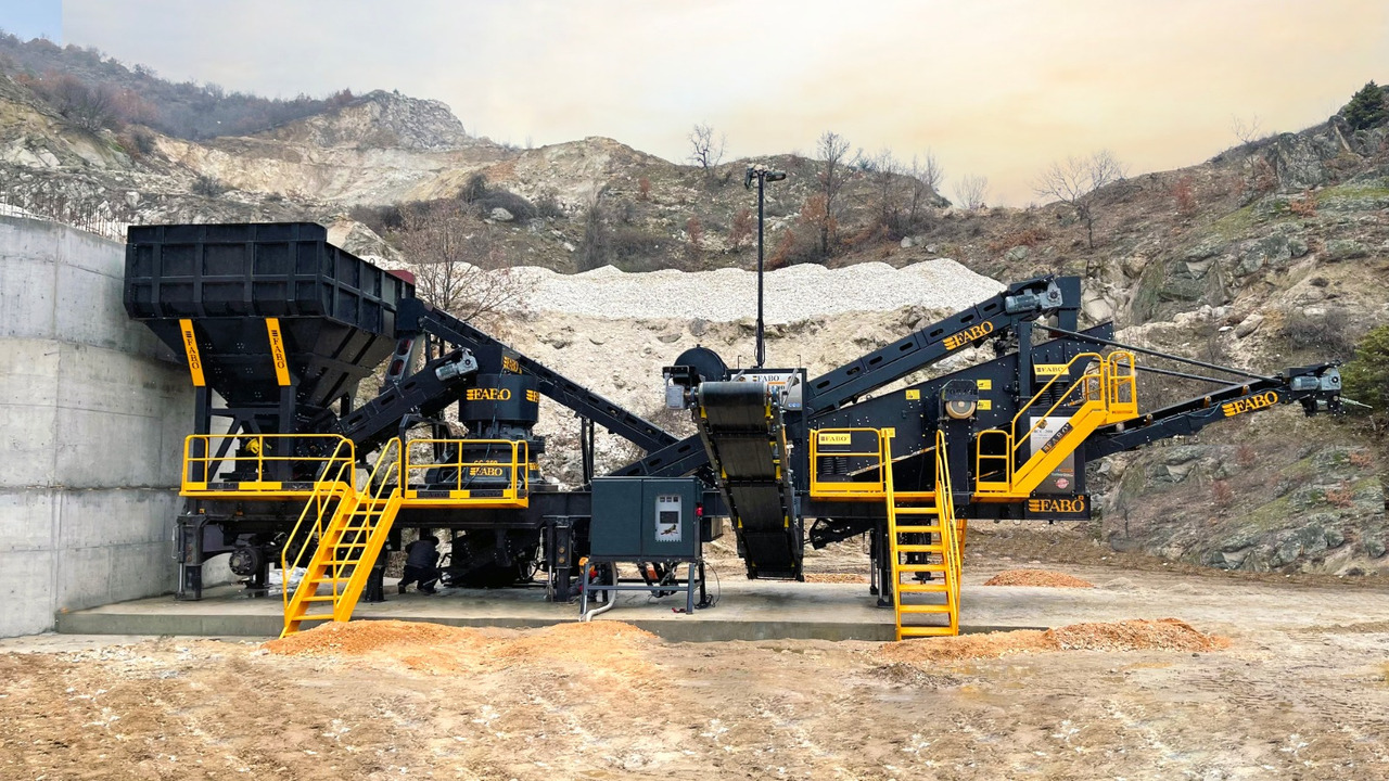 FABO Mobile crusher - Mobilna drobilica: slika 3 FABO Mobile crusher - Mobilna drobilica: slika 3