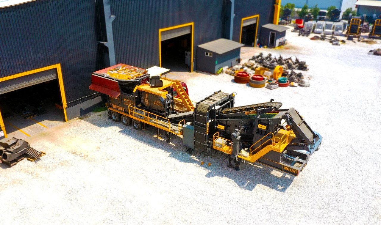 FABO Mobile crusher - Mobilna drobilica: slika 1 FABO Mobile crusher - Mobilna drobilica: slika 1