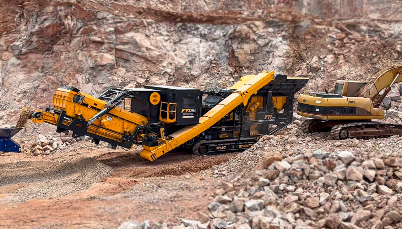FABO Mobile crusher - Mobilna drobilica: slika 2 FABO Mobile crusher - Mobilna drobilica: slika 2