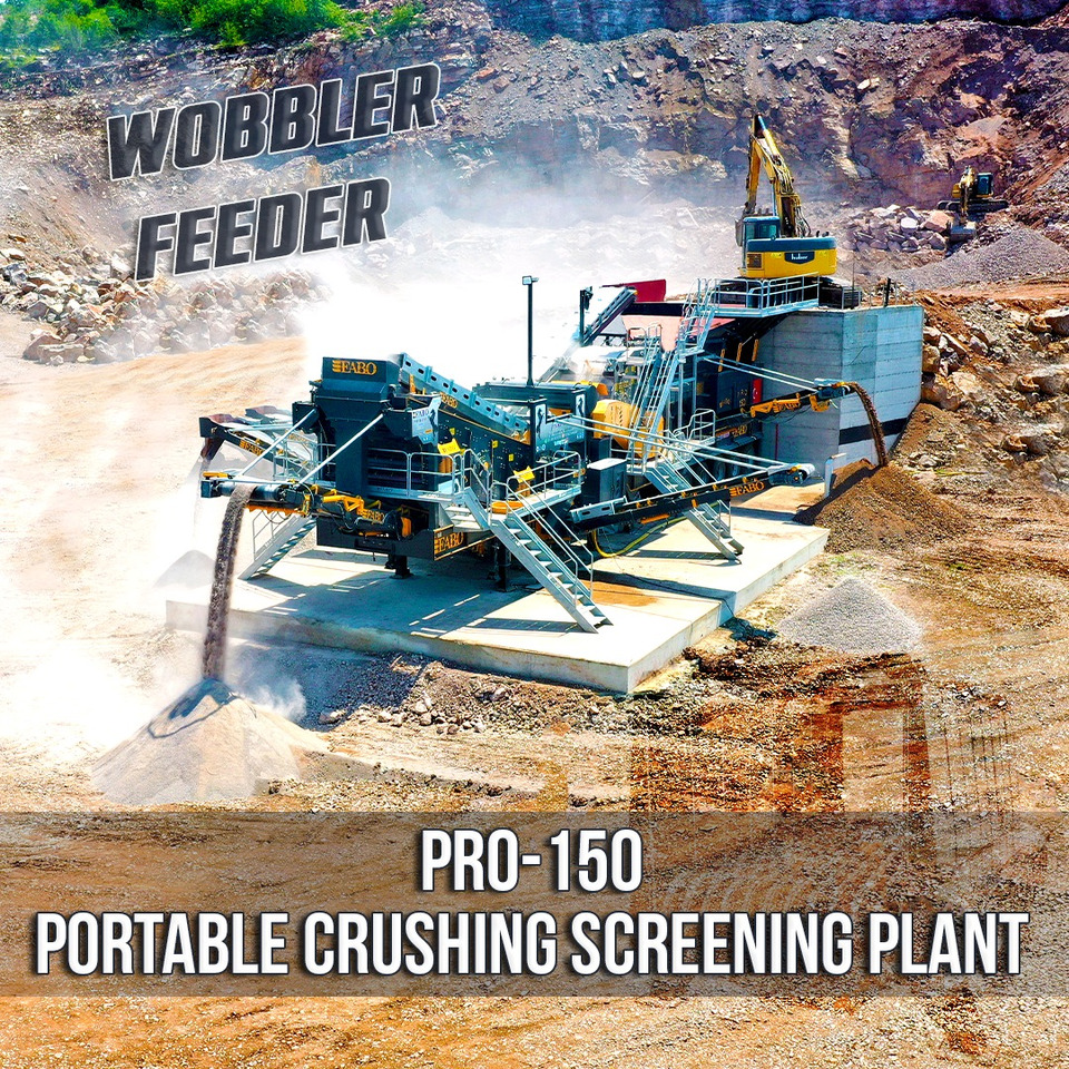 FABO Mobile crusher - Mobilna drobilica: slika 1 FABO Mobile crusher - Mobilna drobilica: slika 1