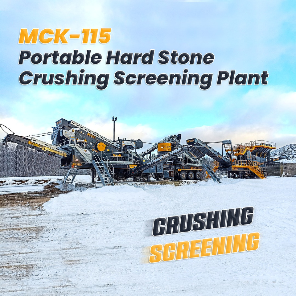 FABO Mobile crusher - Mobilna drobilica: slika 1 FABO Mobile crusher - Mobilna drobilica: slika 1