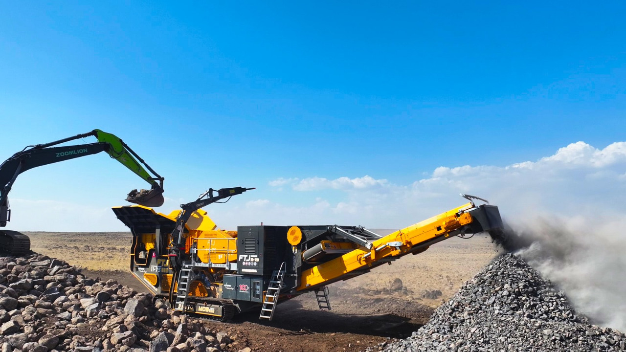 FABO Mobile crusher - Mobilna drobilica: slika 4 FABO Mobile crusher - Mobilna drobilica: slika 4