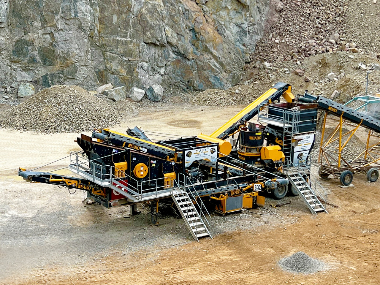 FABO Mobile crusher - Mobilna drobilica: slika 4 FABO Mobile crusher - Mobilna drobilica: slika 4