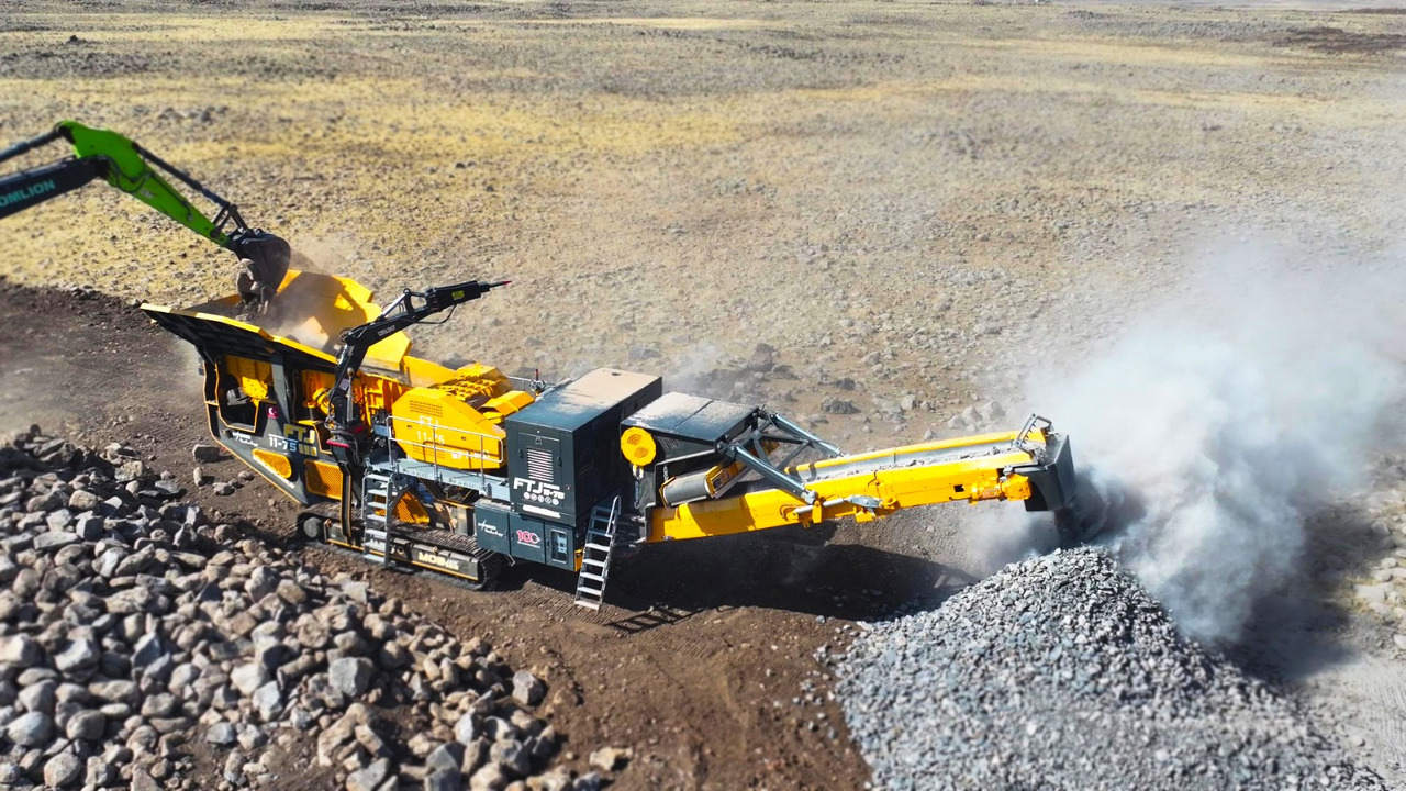 FABO Mobile crusher - Mobilna drobilica: slika 2 FABO Mobile crusher - Mobilna drobilica: slika 2