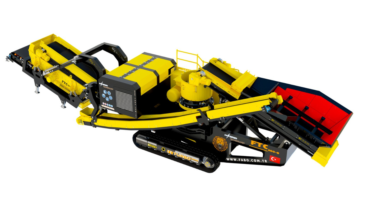 FABO Mobile crusher - Mobilna drobilica: slika 5 FABO Mobile crusher - Mobilna drobilica: slika 5
