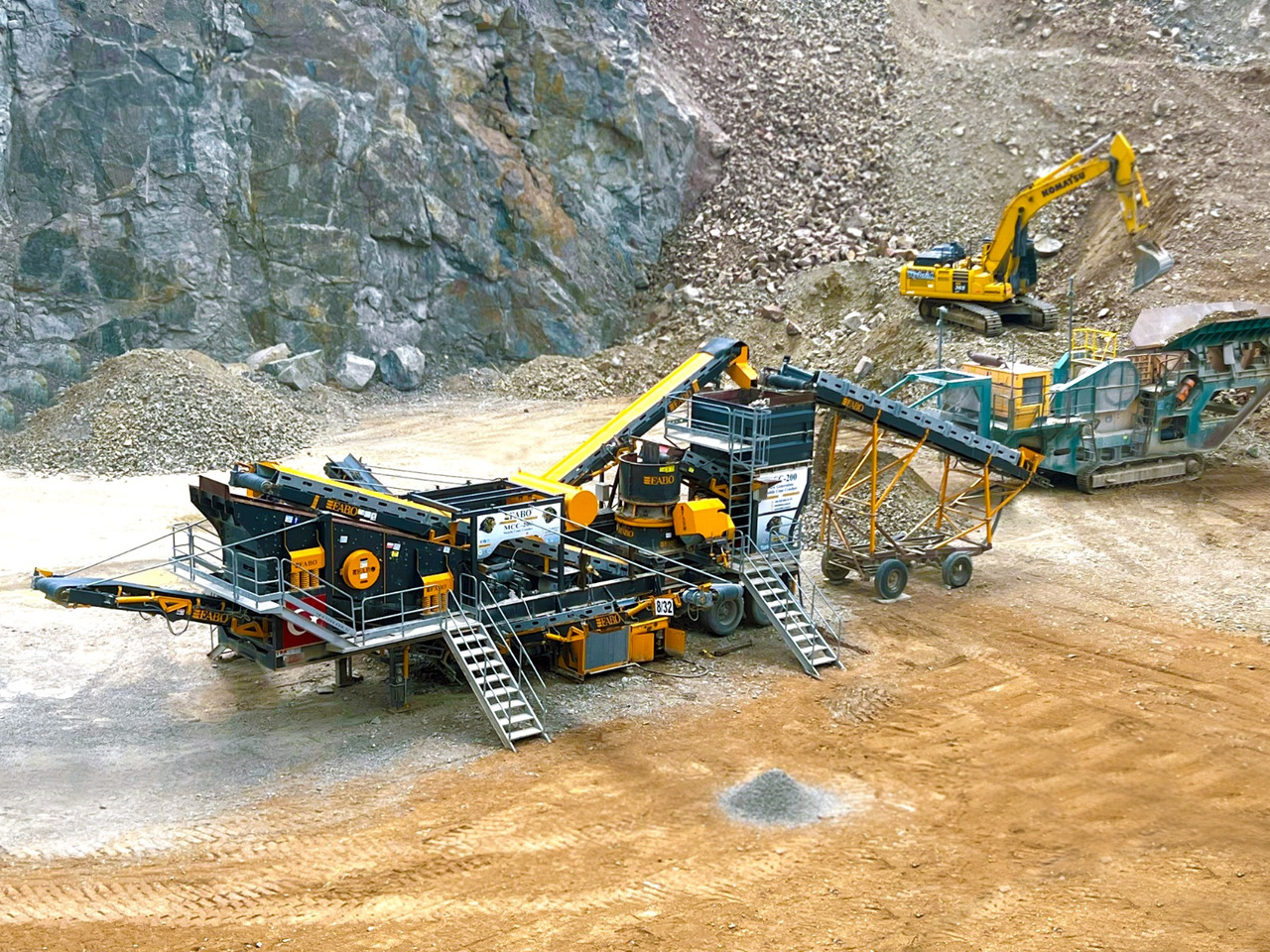 FABO Mobile crusher - Mobilna drobilica: slika 3 FABO Mobile crusher - Mobilna drobilica: slika 3