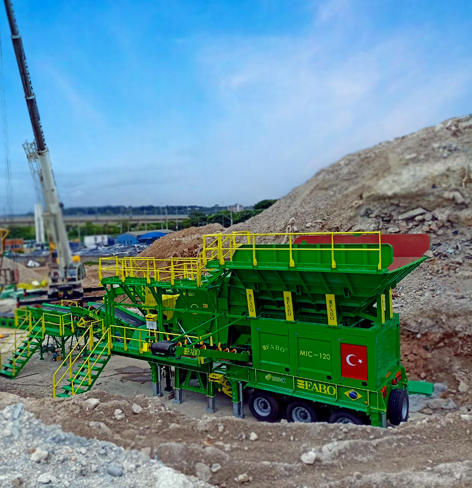 FABO Mobile crusher - Mobilna drobilica: slika 3 FABO Mobile crusher - Mobilna drobilica: slika 3
