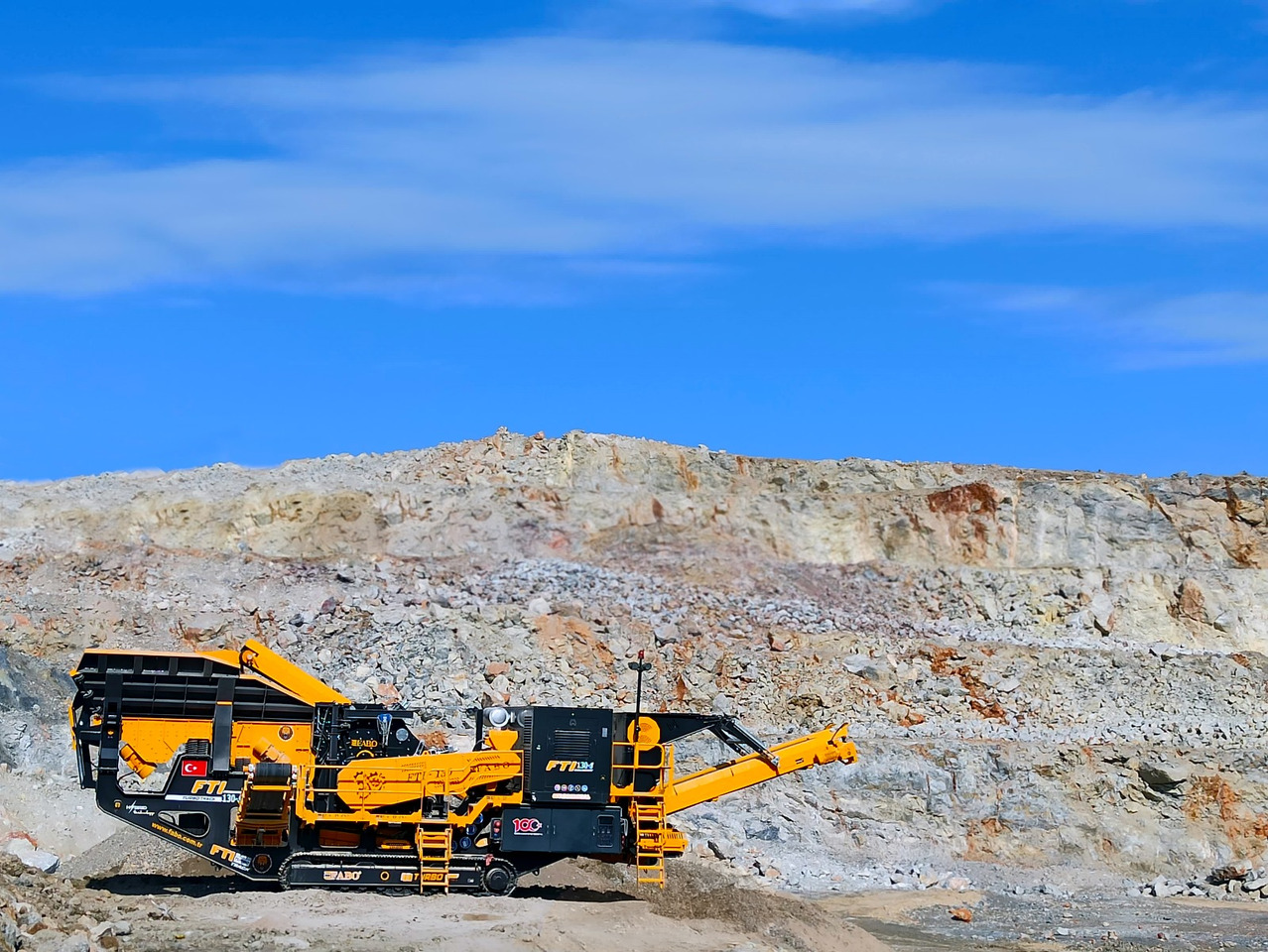 FABO Mobile crusher - Mobilna drobilica: slika 2 FABO Mobile crusher - Mobilna drobilica: slika 2