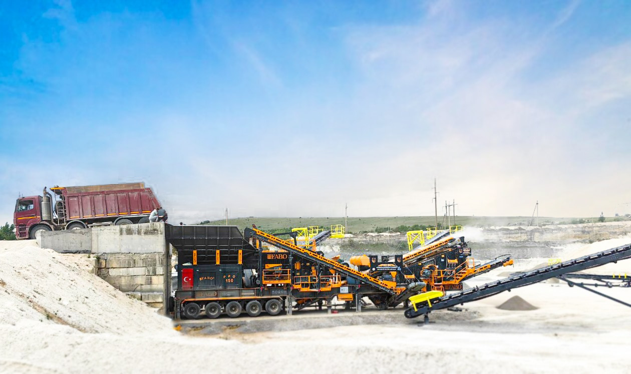 FABO Mobile crusher - Mobilna drobilica: slika 1 FABO Mobile crusher - Mobilna drobilica: slika 1