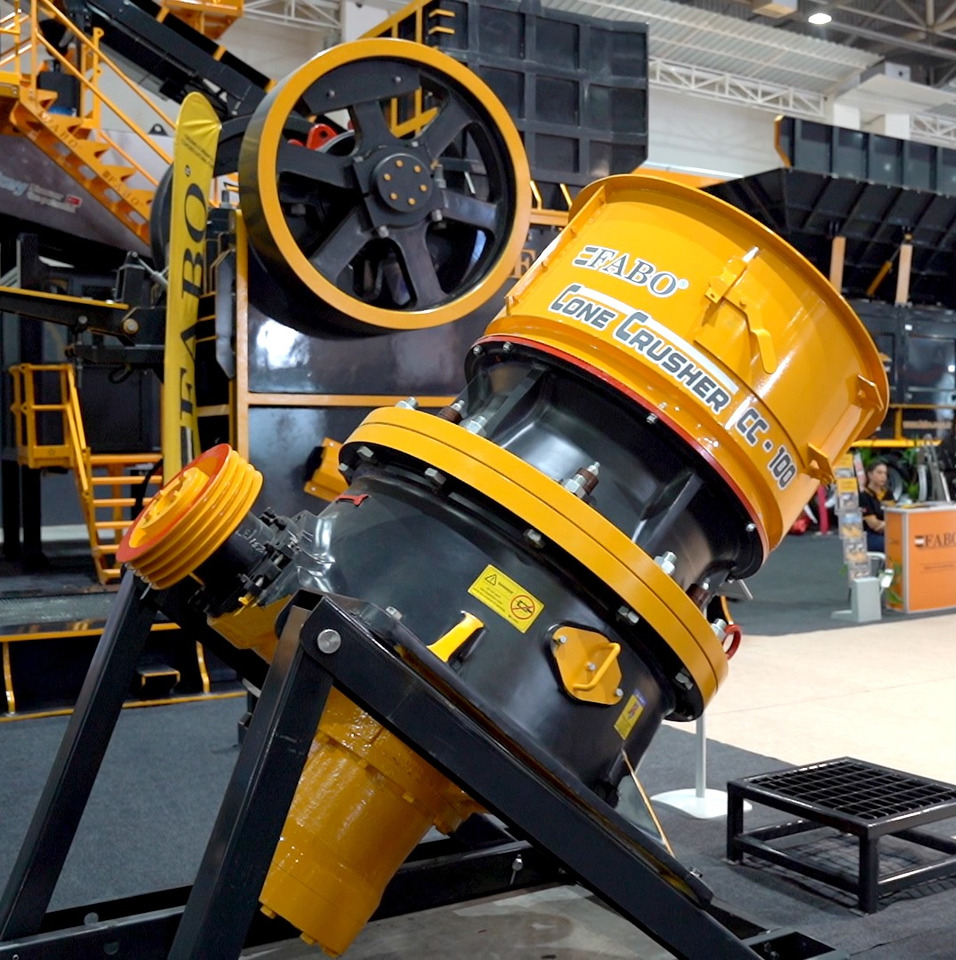 FABO cone crusher - Konusna drobilica: slika 1 FABO cone crusher - Konusna drobilica: slika 1