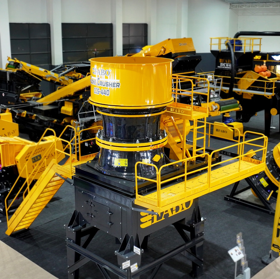 FABO cone crusher - Konusna drobilica: slika 1 FABO cone crusher - Konusna drobilica: slika 1