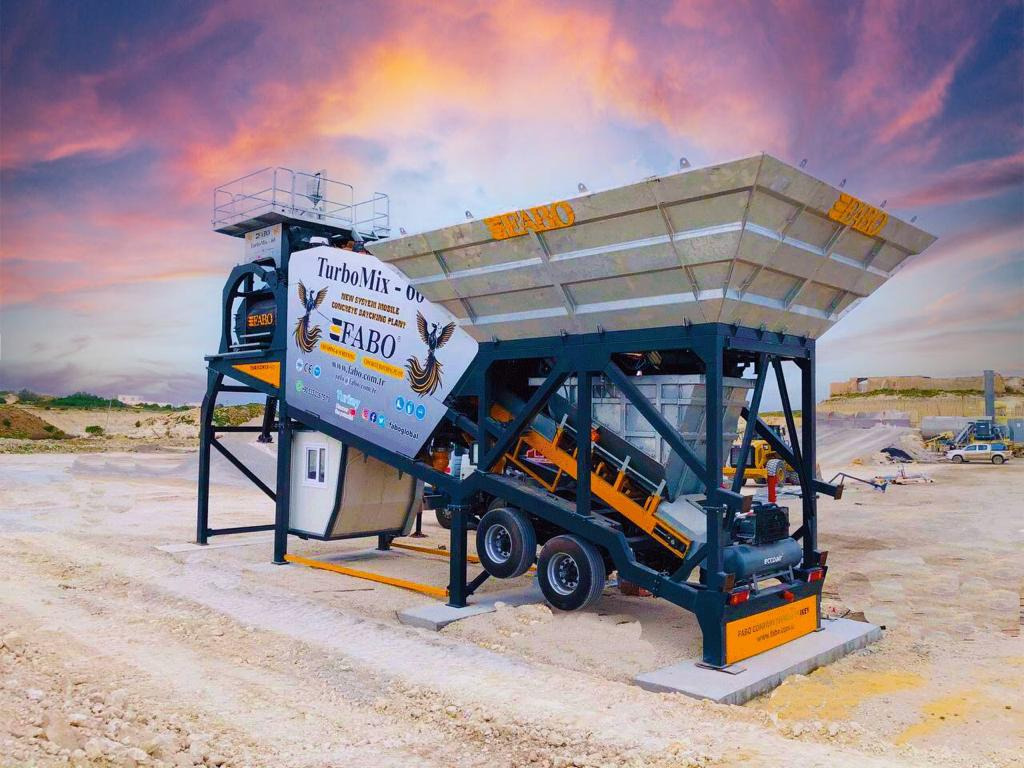 FABO mobile concrete batching plant - Fabrika betona: slika 4 FABO mobile concrete batching plant - Fabrika betona: slika 4