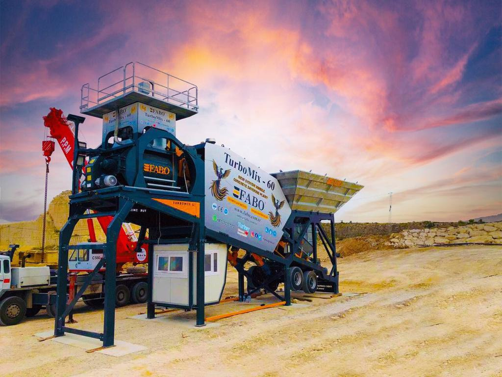 FABO mobile concrete batching plant - Fabrika betona: slika 2 FABO mobile concrete batching plant - Fabrika betona: slika 2