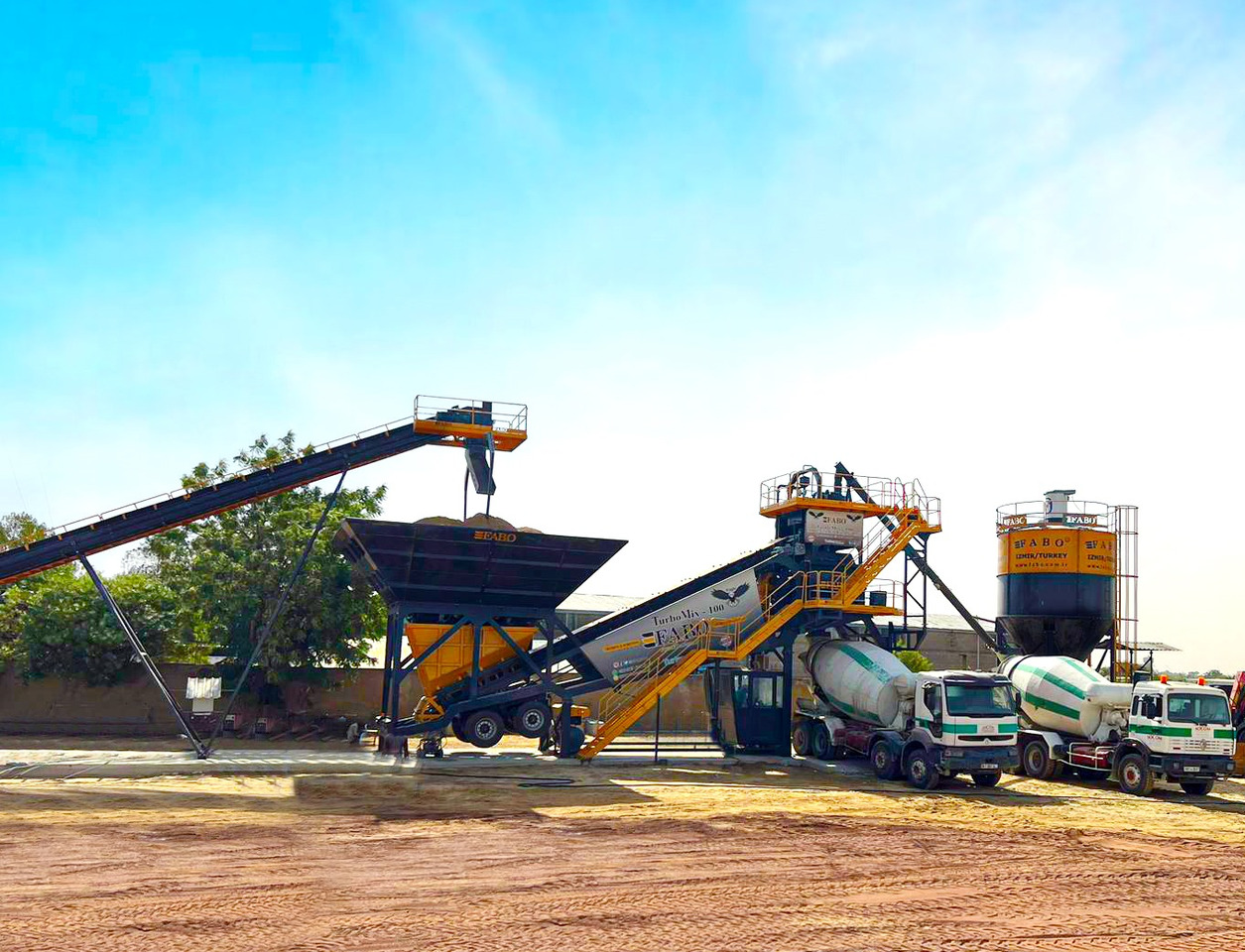 FABO mobile concrete batching plant - Fabrika betona: slika 2 FABO mobile concrete batching plant - Fabrika betona: slika 2