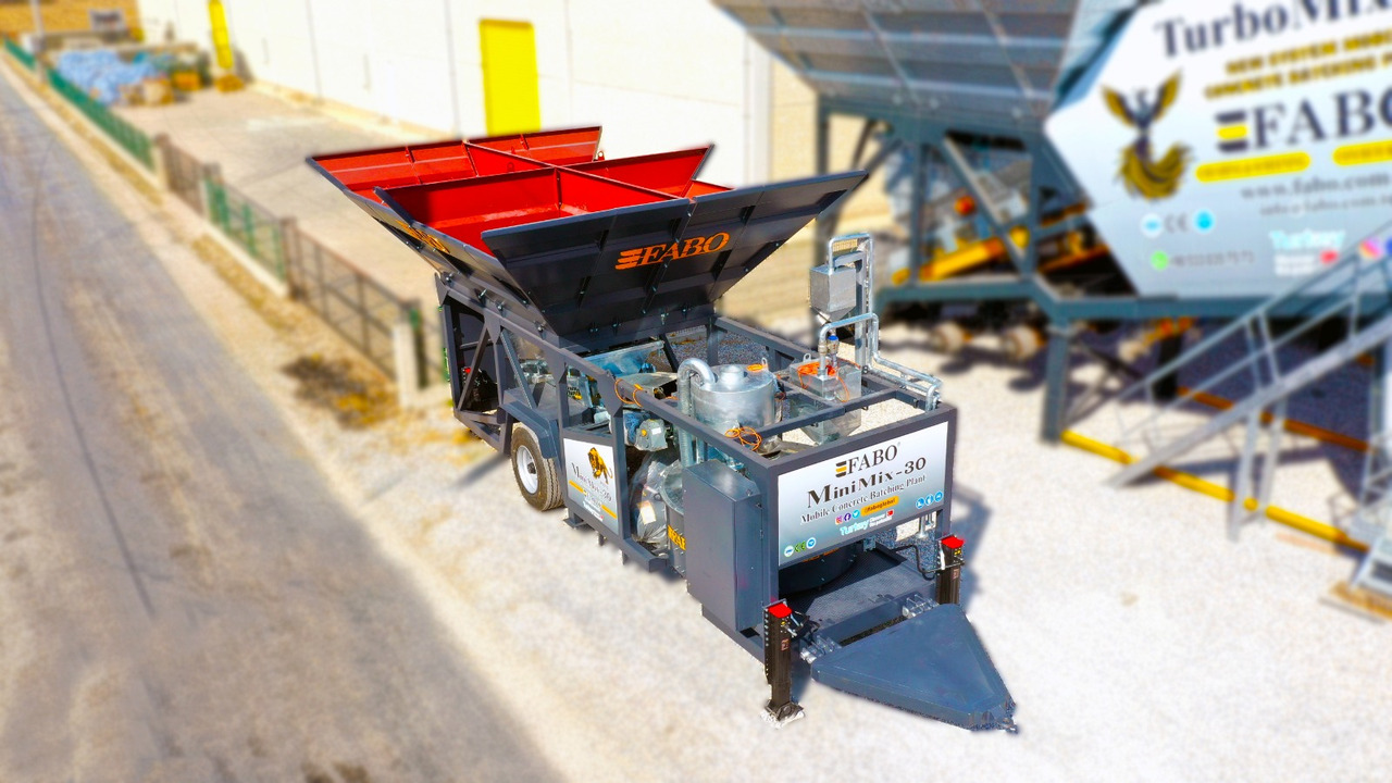 FABO mobile concrete batching plant - Fabrika betona: slika 3 FABO mobile concrete batching plant - Fabrika betona: slika 3