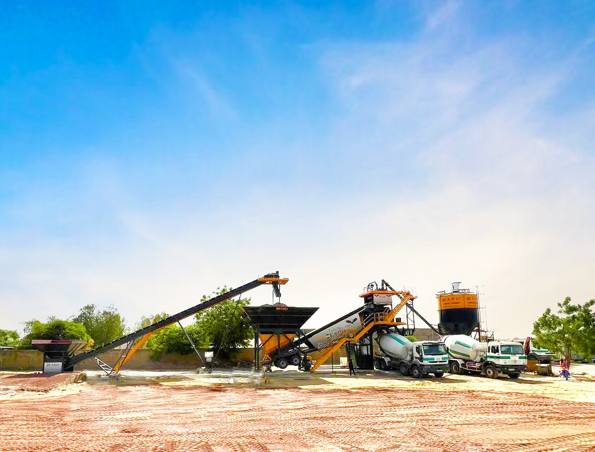 FABO mobile concrete batching plant - Fabrika betona: slika 1 FABO mobile concrete batching plant - Fabrika betona: slika 1