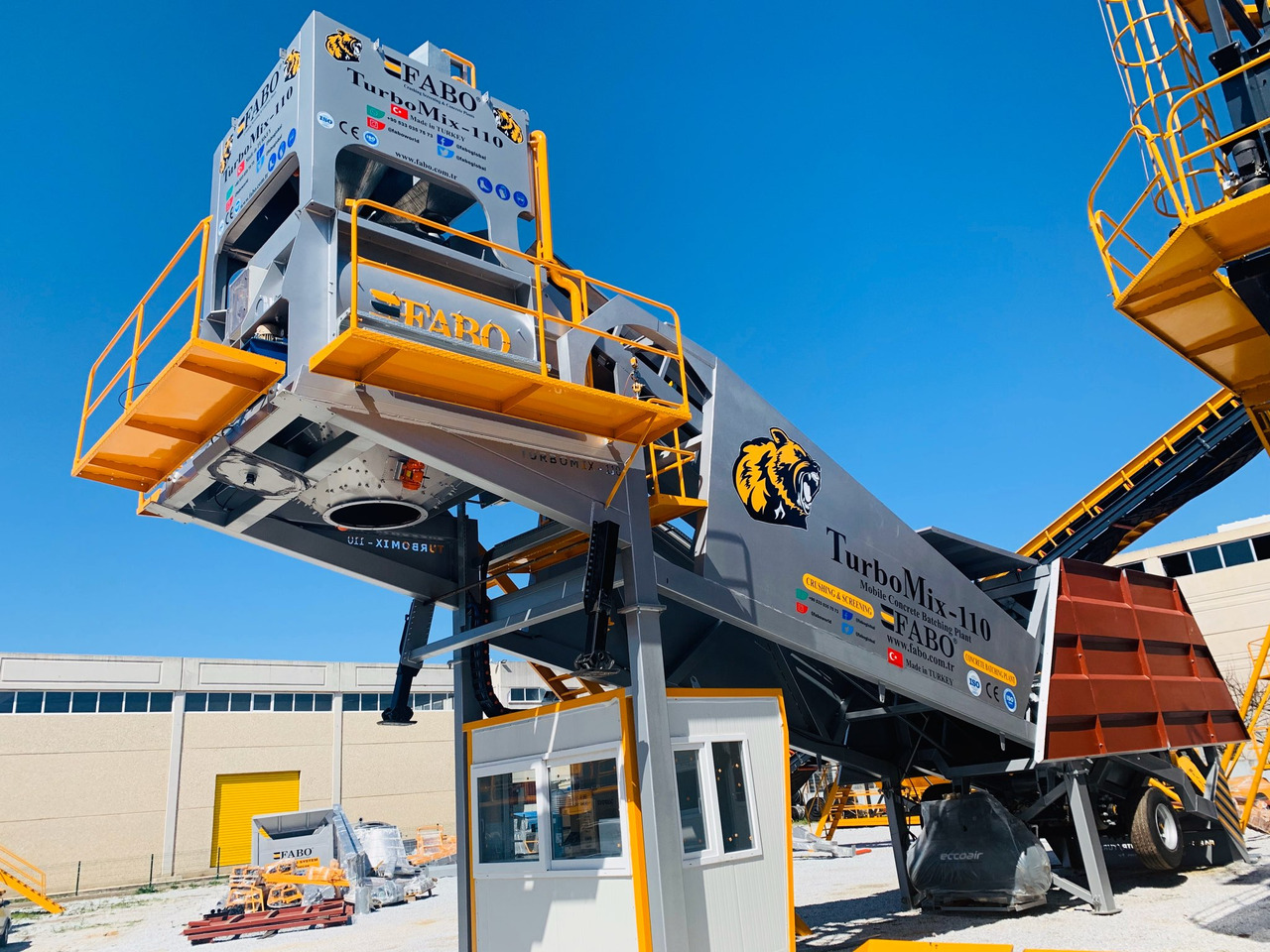 FABO mobile concrete batching plant - Fabrika betona: slika 5 FABO mobile concrete batching plant - Fabrika betona: slika 5