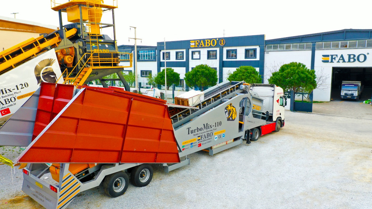 FABO mobile concrete batching plant - Fabrika betona: slika 1 FABO mobile concrete batching plant - Fabrika betona: slika 1