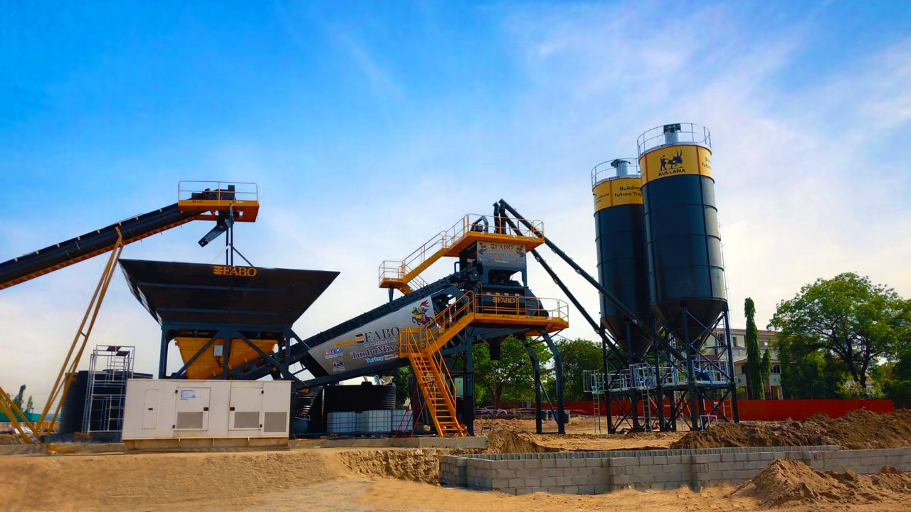 FABO mobile concrete batching plant - Fabrika betona: slika 2 FABO mobile concrete batching plant - Fabrika betona: slika 2
