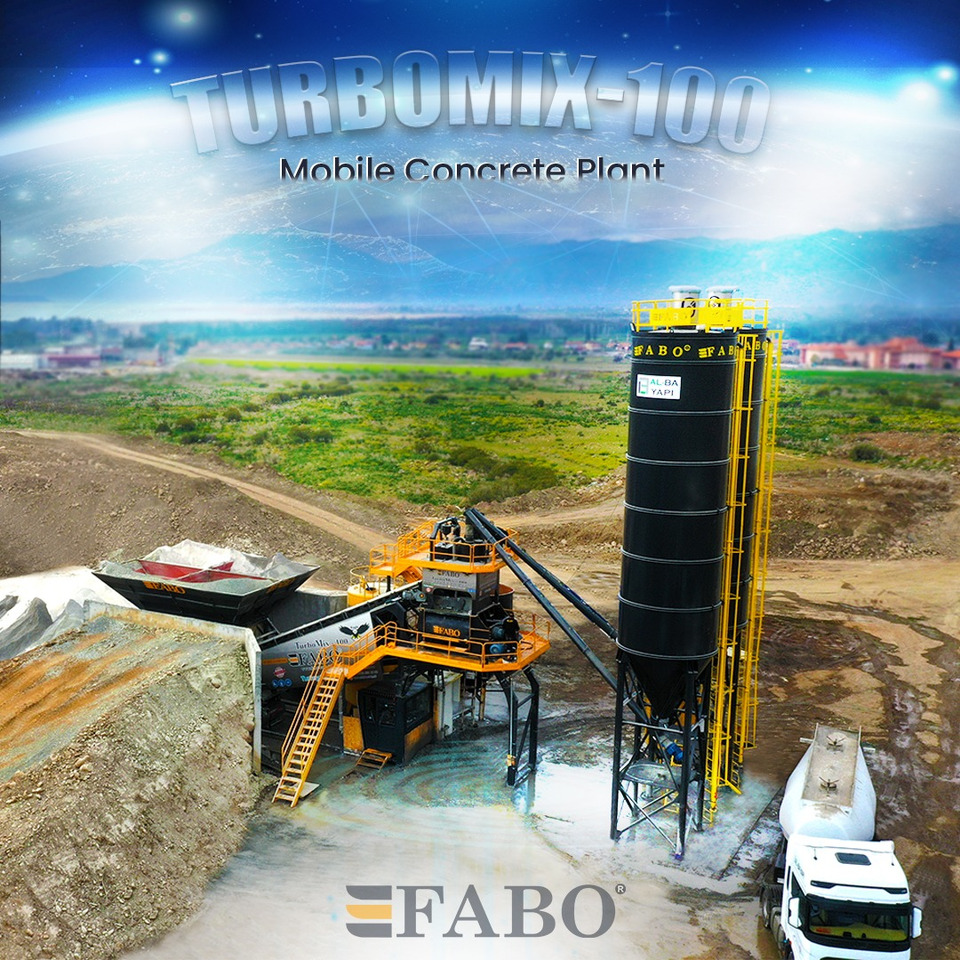 FABO mobile concrete batching plant - Fabrika betona: slika 1 FABO mobile concrete batching plant - Fabrika betona: slika 1