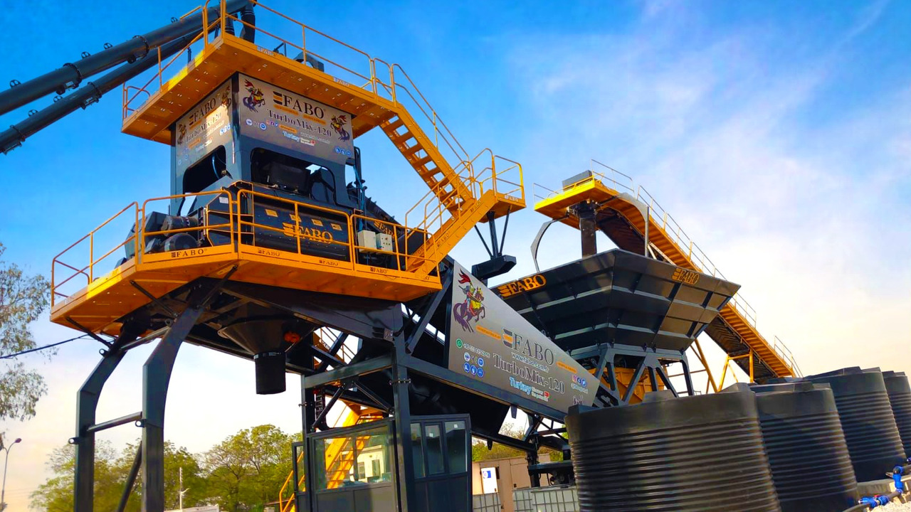 FABO mobile concrete batching plant - Fabrika betona: slika 3 FABO mobile concrete batching plant - Fabrika betona: slika 3