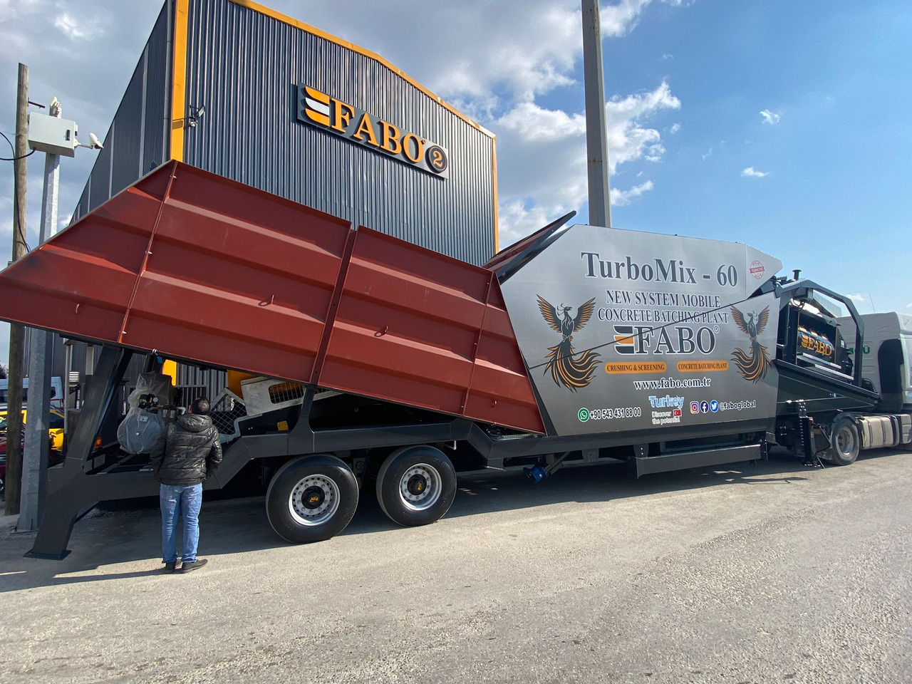 FABO mobile concrete batching plant - Fabrika betona: slika 4 FABO mobile concrete batching plant - Fabrika betona: slika 4