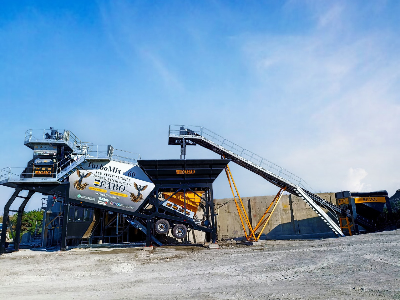 FABO mobile concrete batching plant - Fabrika betona: slika 2 FABO mobile concrete batching plant - Fabrika betona: slika 2