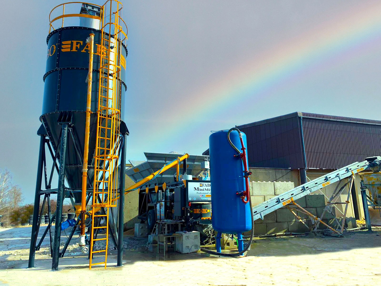 FABO mobile concrete batching plant - Fabrika betona: slika 1 FABO mobile concrete batching plant - Fabrika betona: slika 1