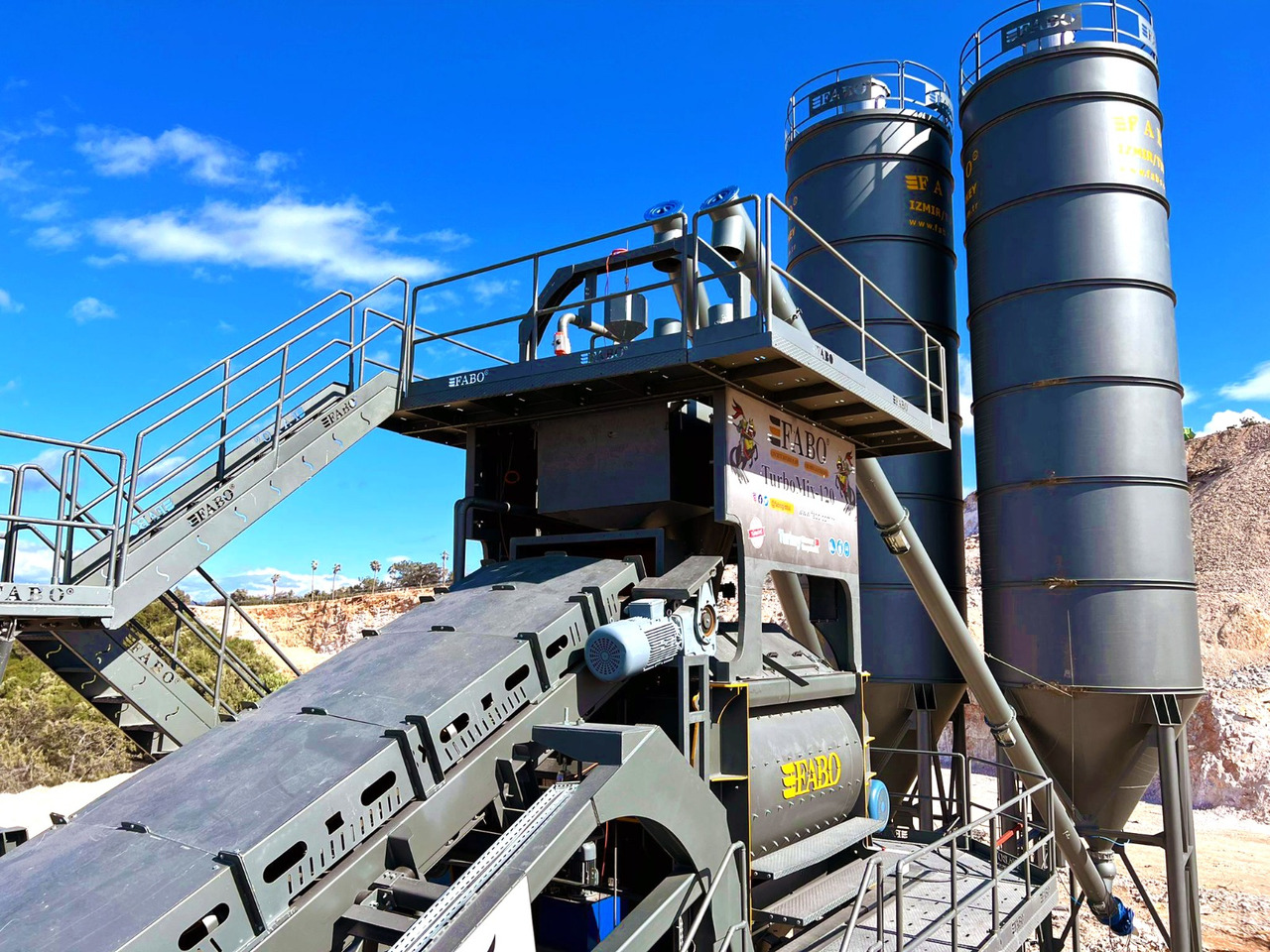 FABO mobile concrete batching plant - Fabrika betona: slika 5 FABO mobile concrete batching plant - Fabrika betona: slika 5