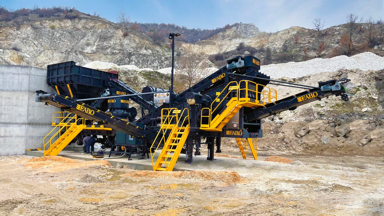 FABO mobile cone crusher - Konusna drobilica: slika 1 FABO mobile cone crusher - Konusna drobilica: slika 1