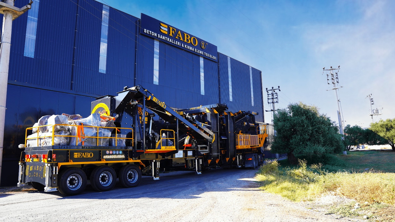 FABO mobile impact crusher - Udarna drobilica: slika 1 FABO mobile impact crusher - Udarna drobilica: slika 1