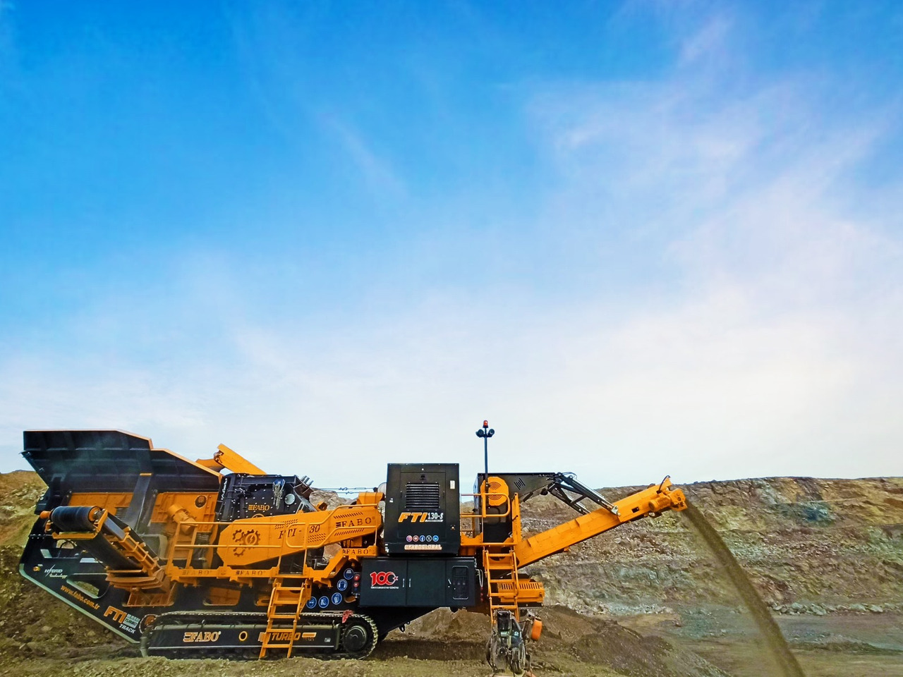 FABO mobile impact crusher - Udarna drobilica: slika 4 FABO mobile impact crusher - Udarna drobilica: slika 4