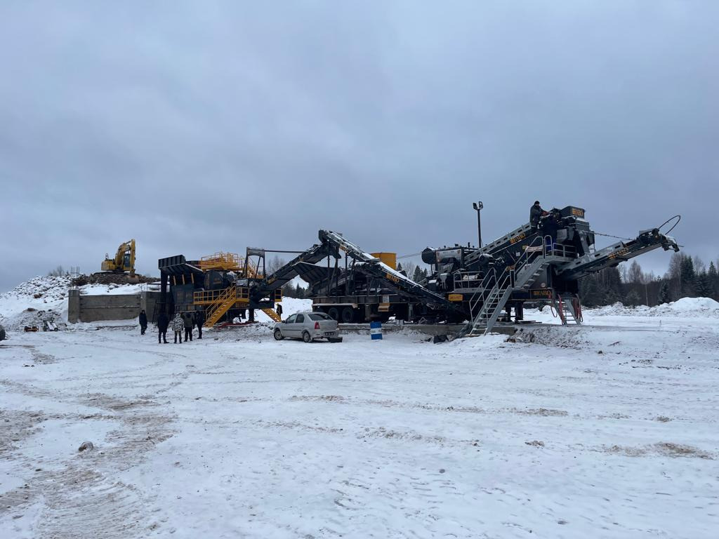 Čeljusna drobilica novi FABO mobile jaw crusher: slika 13