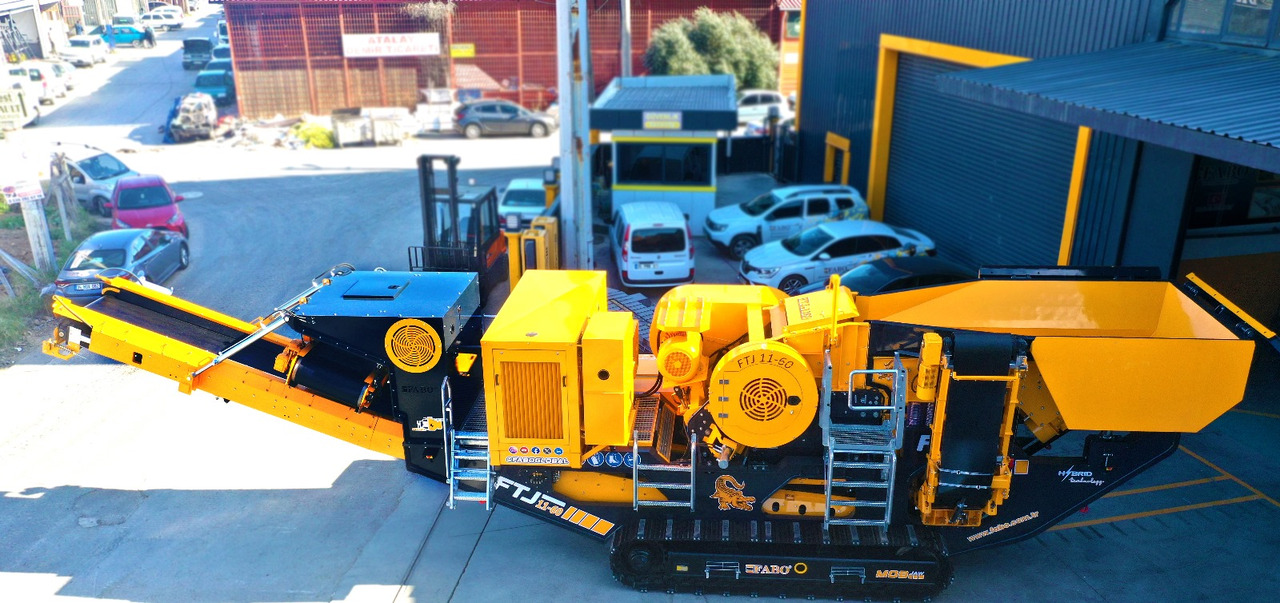 Čeljusna drobilica novi FABO mobile jaw crusher: slika 1