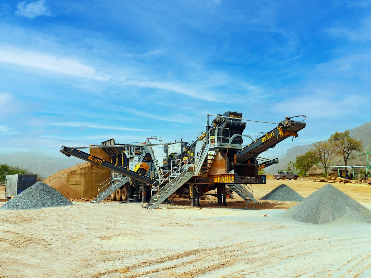 FABO mobile jaw crusher - Čeljusna drobilica: slika 1 FABO mobile jaw crusher - Čeljusna drobilica: slika 1